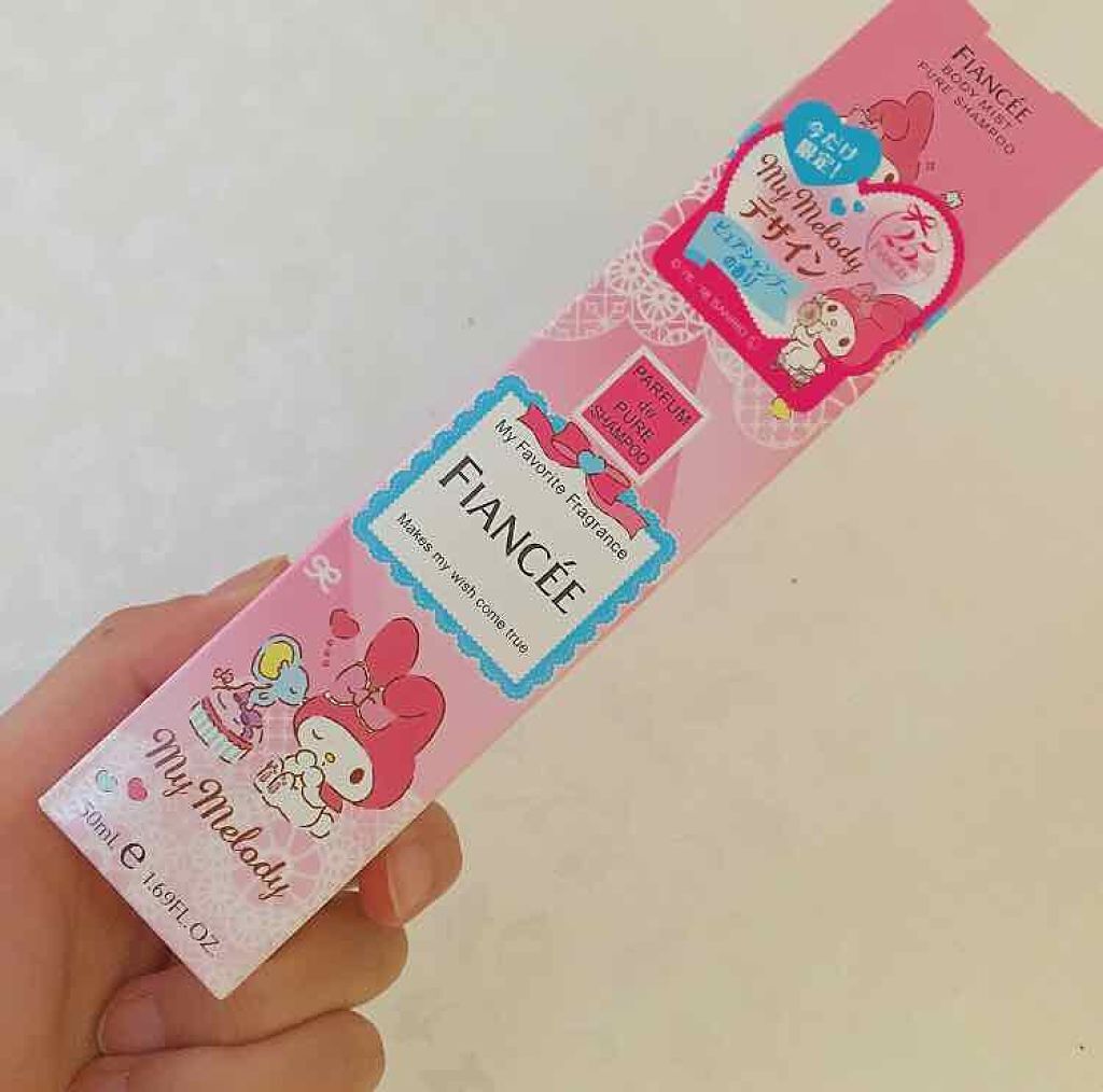 ボディミスト ピュアシャンプーの香り【パッケージリニューアル】/フィアンセ/香水(レディース)を使ったクチコミ（1枚目）
