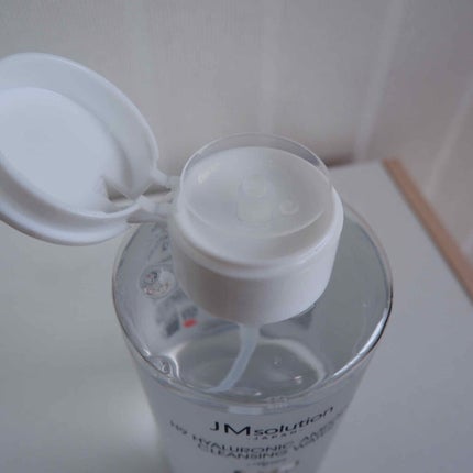 ヒアルロニック アンプルクレンジングウォーター/JMsolution/クレンジングウォーターを使ったクチコミ(4枚目)