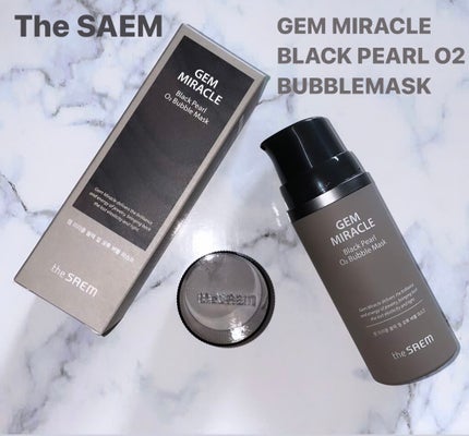 ジェムミラクル ブラックパール O2バブルマスク/the SAEM/洗い流すパック・マスクを使ったクチコミ(1枚目)