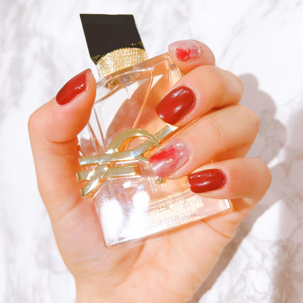 セミキュアジェルネイル（ハンド）/ohora/ネイルシールを使ったクチコミ（1枚目）