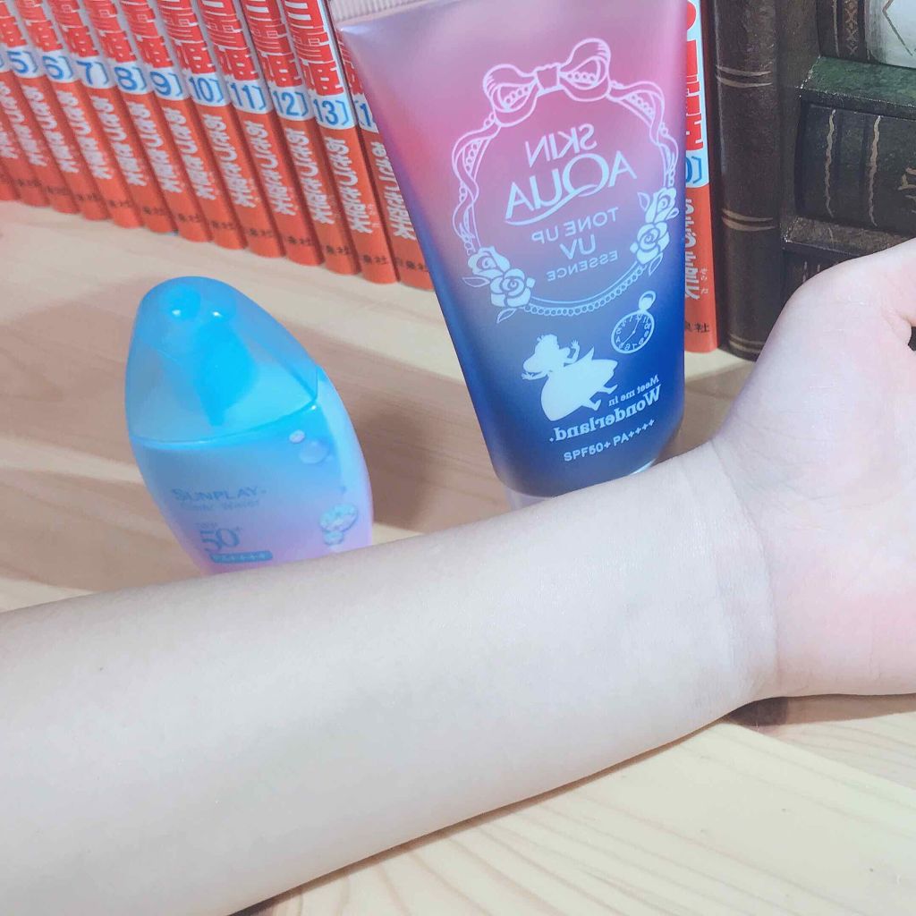 メンソレータム  サンプレイクリアウォーター/メンソレータム/日焼け止めミルクを使ったクチコミ（3枚目）