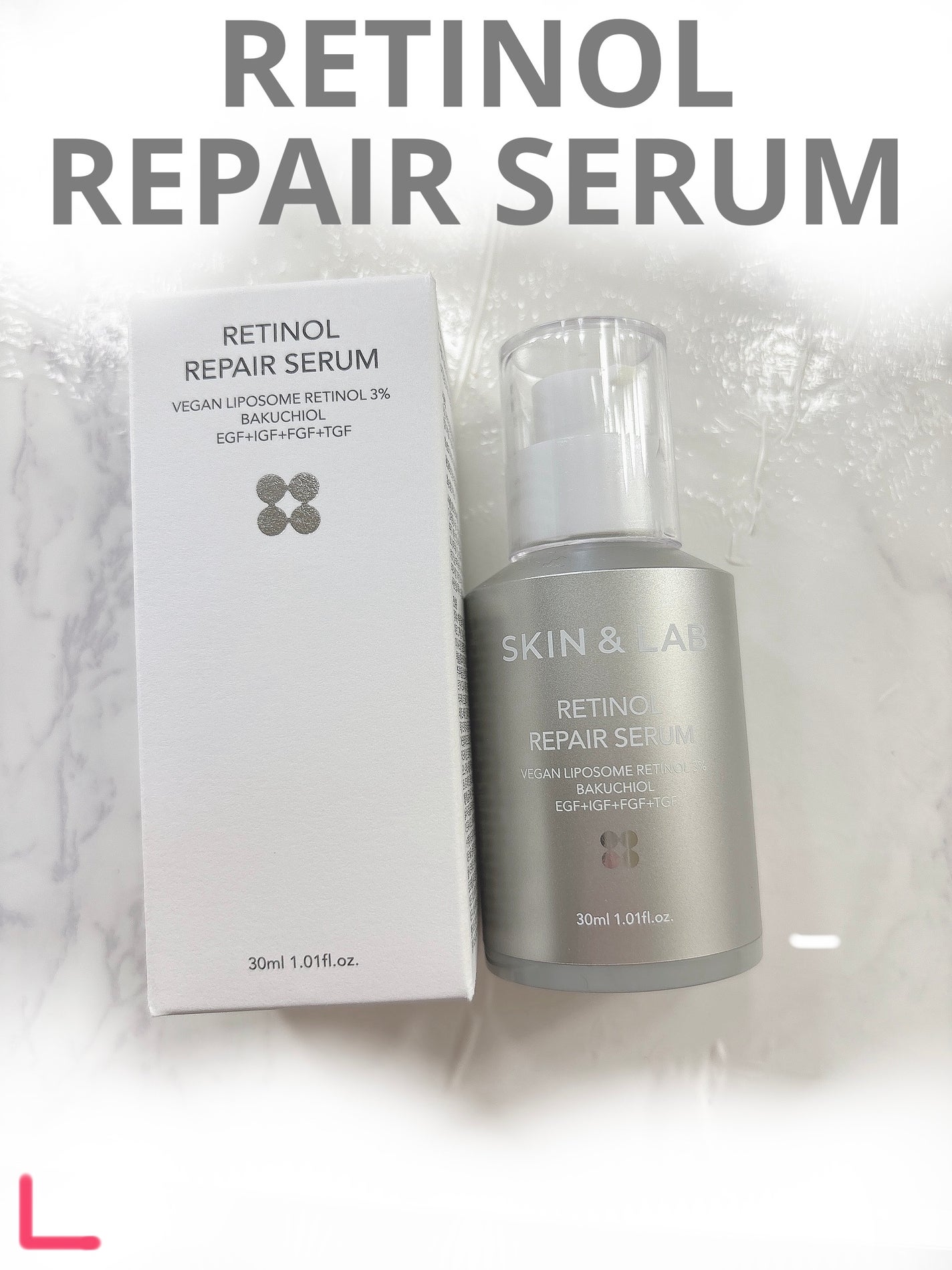 ヴィーガンリポソームレチノールセラム/SKIN&LAB/美容液を使ったクチコミ(2枚目)