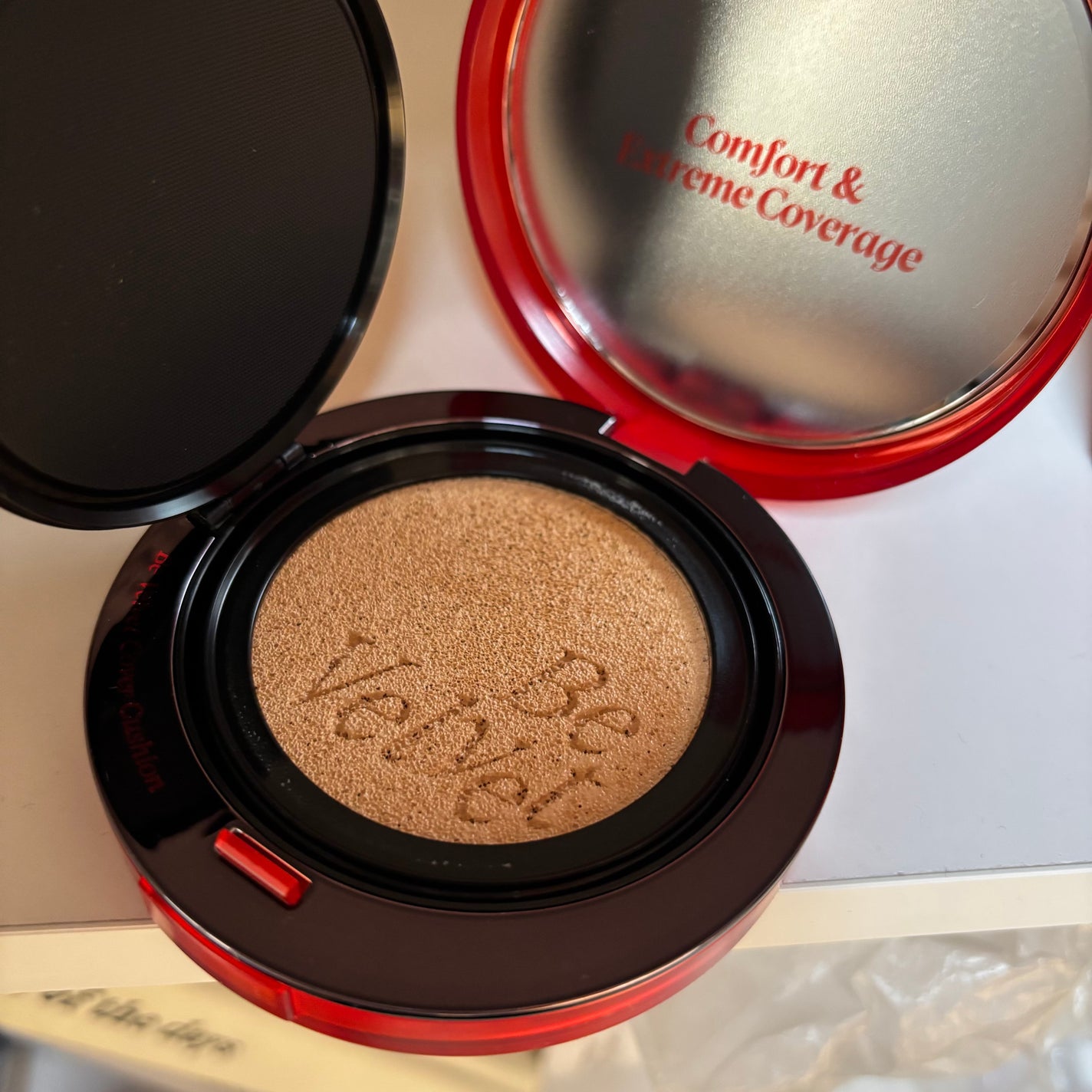 ビーベルベット カバークッション/espoir/クッションファンデーションを使ったクチコミ(2枚目)