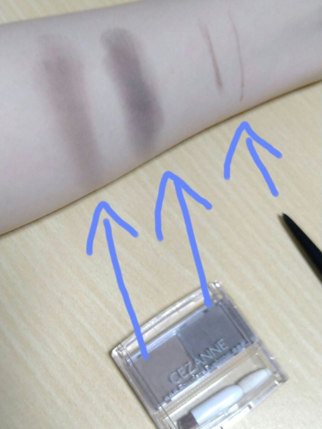 超細芯アイブロウ/CEZANNE/アイブロウペンシルを使ったクチコミ(2枚目)