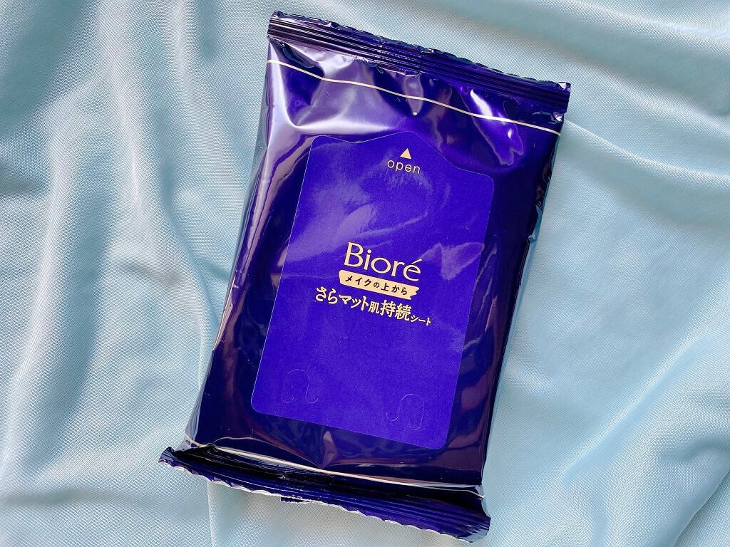 ビオレ メイク持続シート さらマット肌/ビオレ/フェイスシートを使ったクチコミ(1枚目)