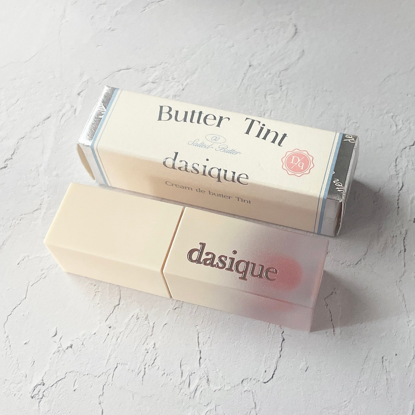 クリームドゥバターティント/dasique/リップティントを使ったクチコミ(3枚目)