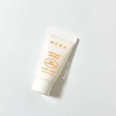 #使い切りｼﾘｰｽﾞ

✔️HERA サンメイトレスポーツ SPF50+ PA++++

個人的にベトベトするのと、使ってるパウダーとの相性があまり良くないから現品購入はなしかな。冬に使ったらまた違った