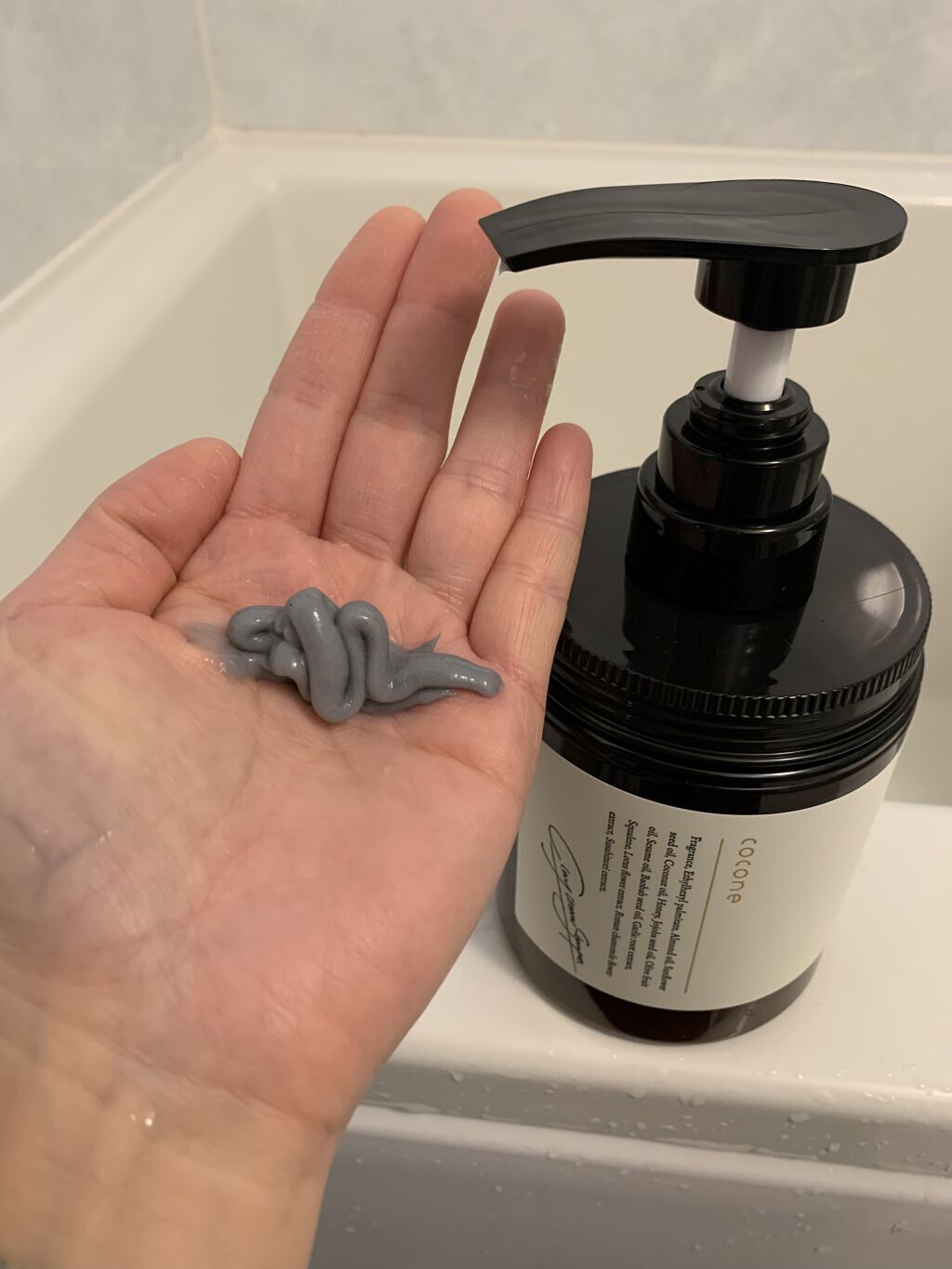 クレイクリームシャンプー（モイスト）/cocone/市販シャンプーを使ったクチコミ（2枚目）