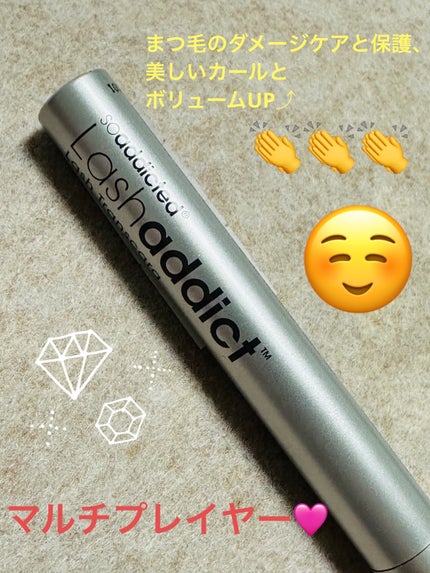 ラッシュアディクト ラッシュ トランスカラ/soaddicted/マスカラ下地を使ったクチコミ(2枚目)