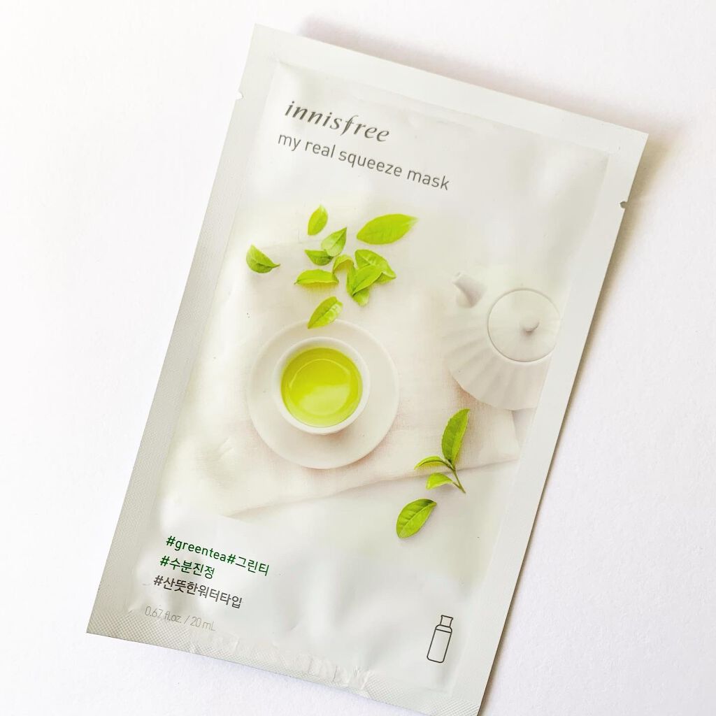 マイリアル スクイーズ マスクシート/innisfree/シートマスク・パックを使ったクチコミ(1枚目)