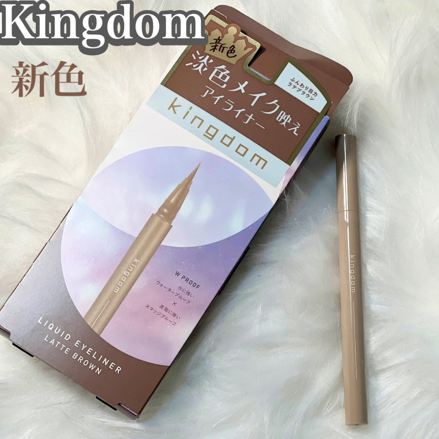 リキッドアイライナーWP /キングダム/リキッドアイライナーを使ったクチコミ(1枚目)