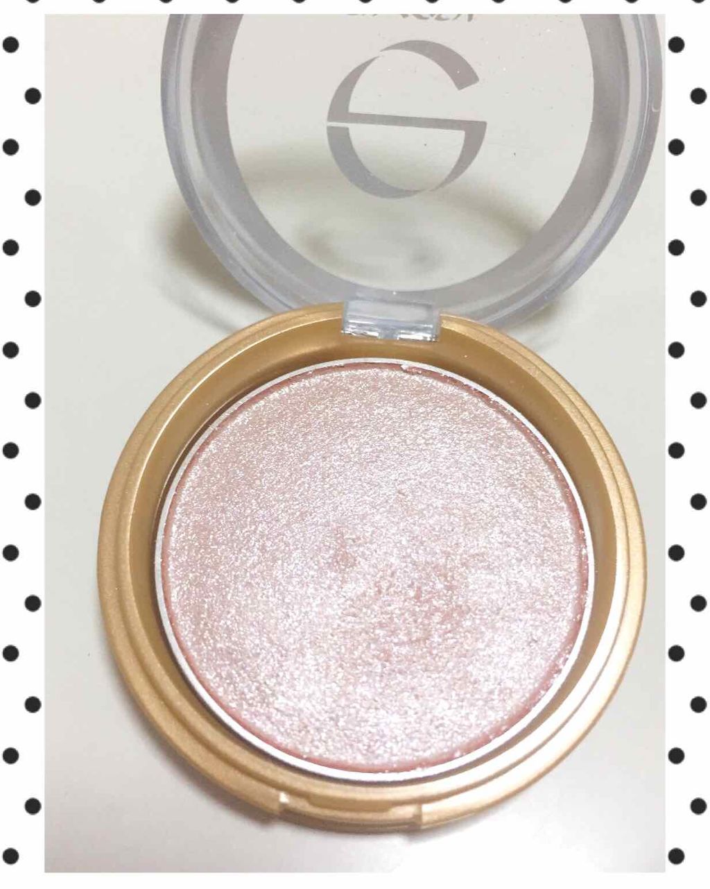 シャイニーシャドウ N/excel/単色アイシャドウを使ったクチコミ(2枚目)