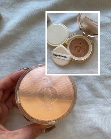 スキンバリアグロウカバークッション/Ongredients/クッションファンデーションを使ったクチコミ(2枚目)
