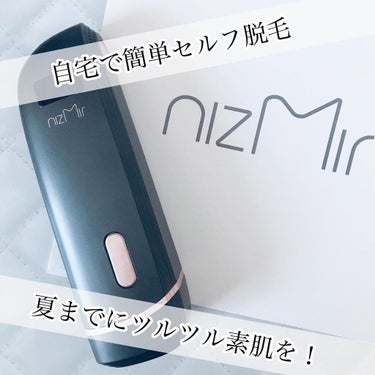 NiZmir IPL光脱毛器のクチコミ「🏡自宅で出来る簡単ボディケア🏡


nizmir
IPL光脱毛器 YZ-608
¥6,999
.....」（1枚目）