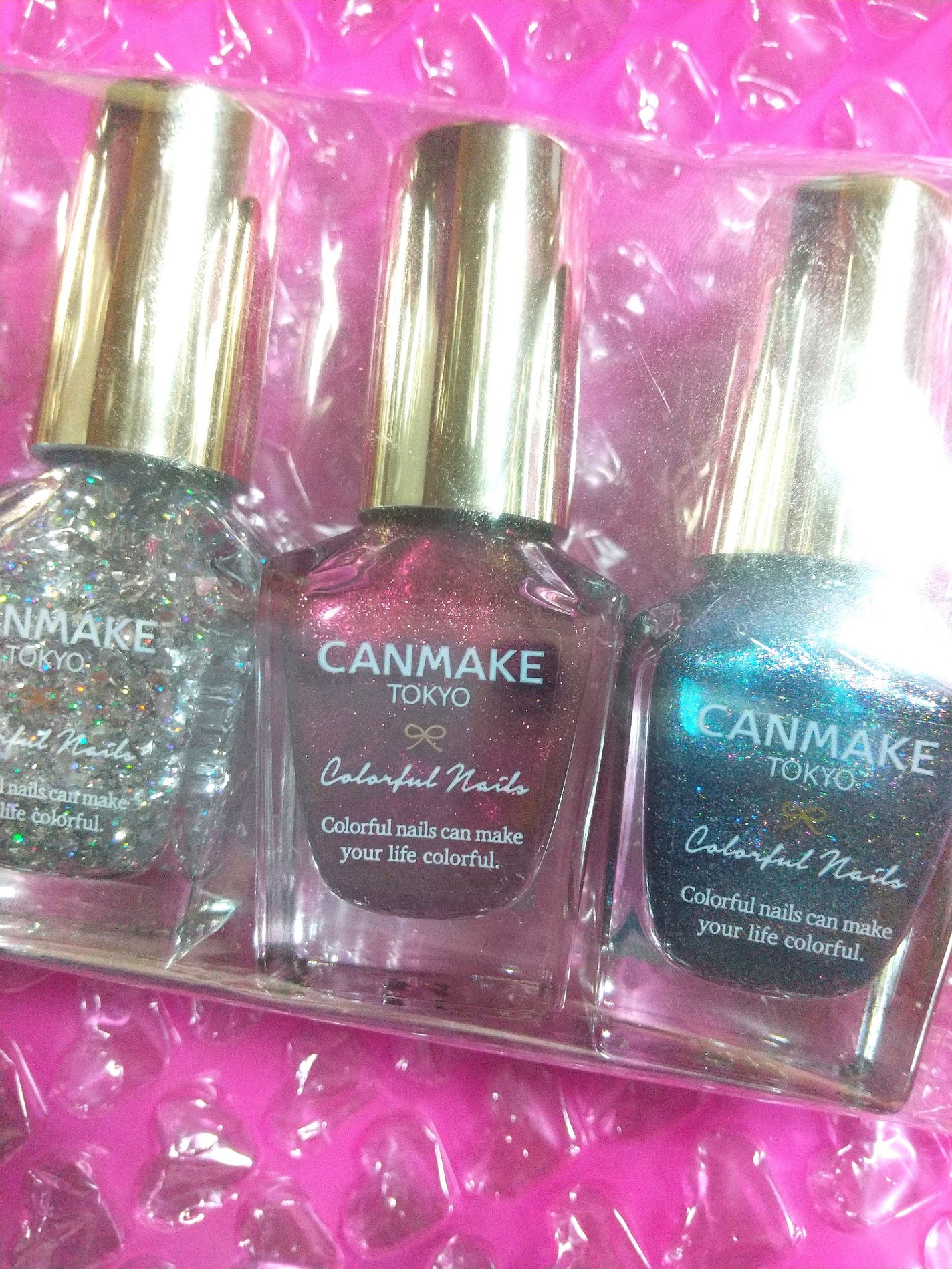 カラフルネイルズ/キャンメイク/マニキュアを使ったクチコミ(1枚目)