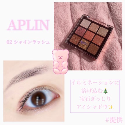 ワンピックアイシャドウパレット/APLIN/アイシャドウパレットを使ったクチコミ(1枚目)