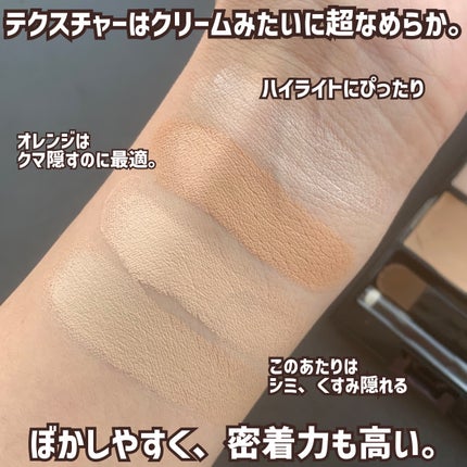 トーンパーフェクティング パレット/DECORTÉ/パレットコンシーラーを使ったクチコミ(3枚目)