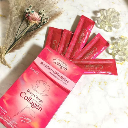 ディープチャージ  コラーゲン スティックゼリー/ファンケル/美容サプリメントを使ったクチコミ(1枚目)