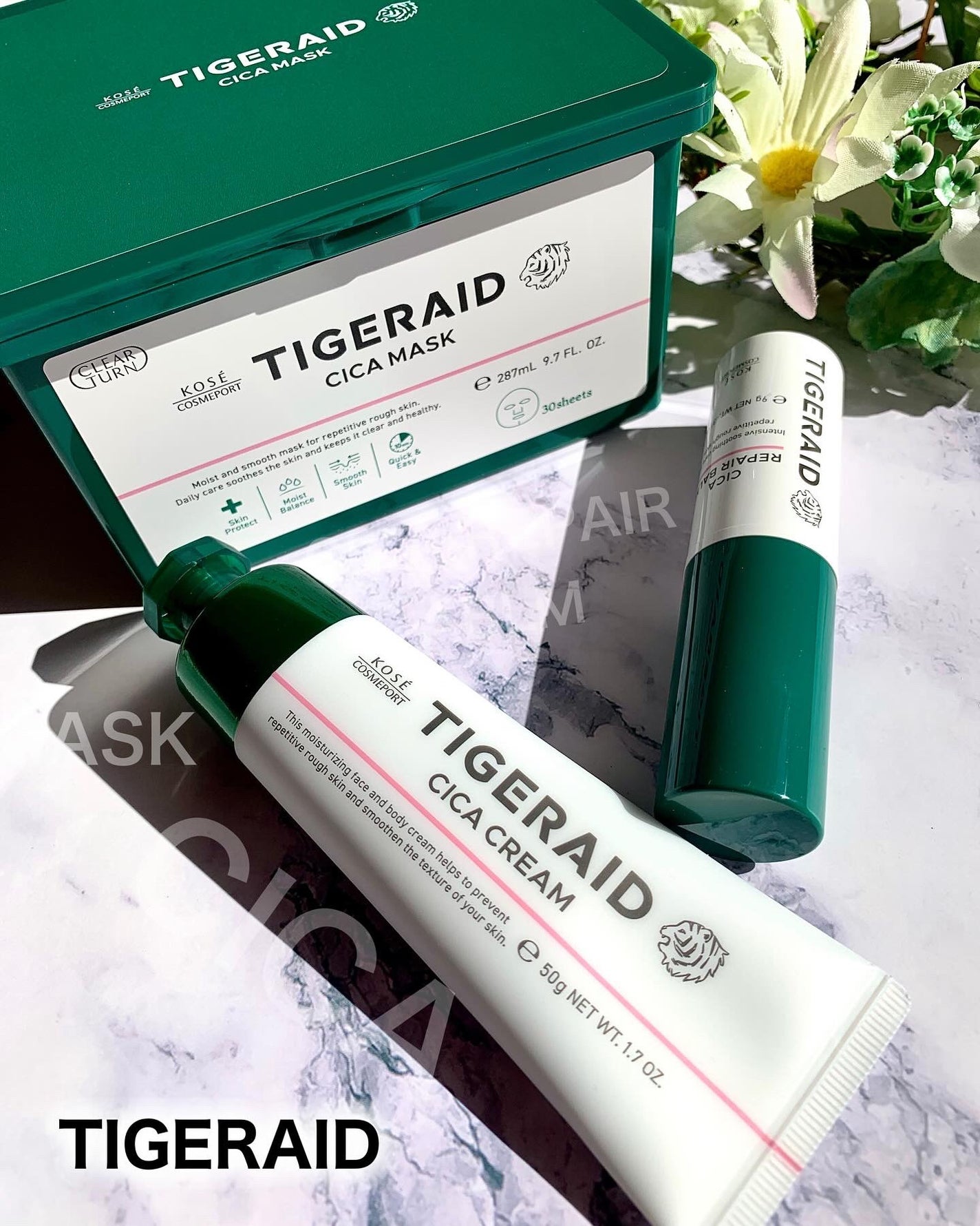 薬用CICAリペア クリーム/タイガレイド/フェイスクリームを使ったクチコミ(1枚目)