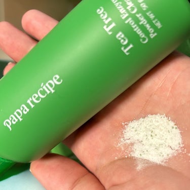 ティーツリーコントロール酵素洗顔パウダー/PAPA RECIPE/洗顔パウダーを使ったクチコミ（2枚目）