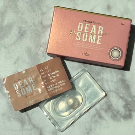 ディアサム(DearSome)/OLOLA/カラーコンタクトレンズを使ったクチコミ(5枚目)