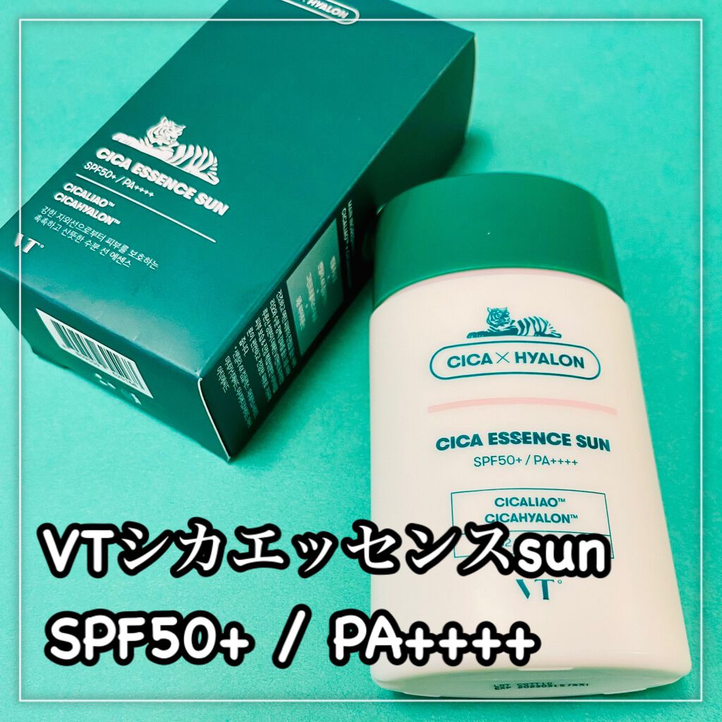 CICA エッセンスサン/VT/日焼け止めローションを使ったクチコミ（2枚目）