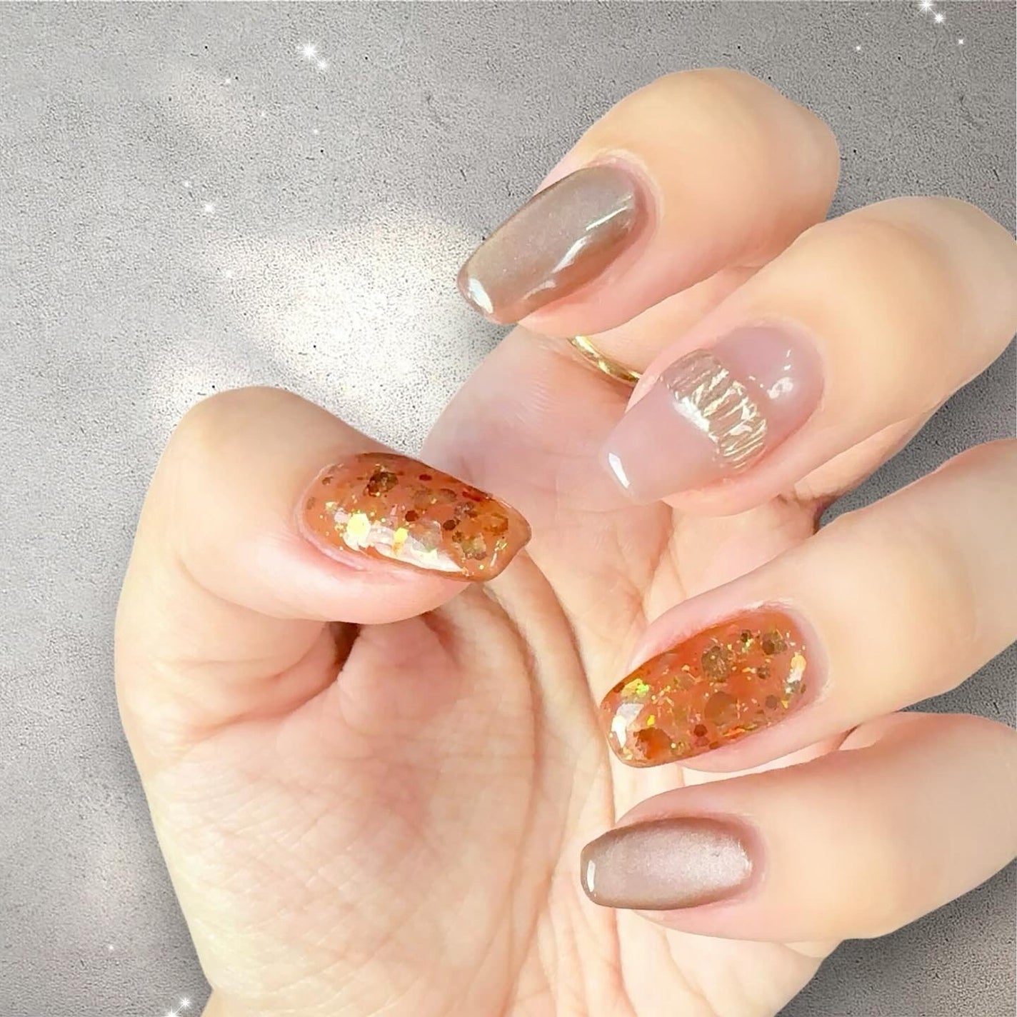 REMO ✩ on LIPS 「🍂𝓝𝓮𝔀𝓝𝓪𝓲𝓵✧˙⁎⋆glitter×mag💎🫧秋意識の..」(2枚目)