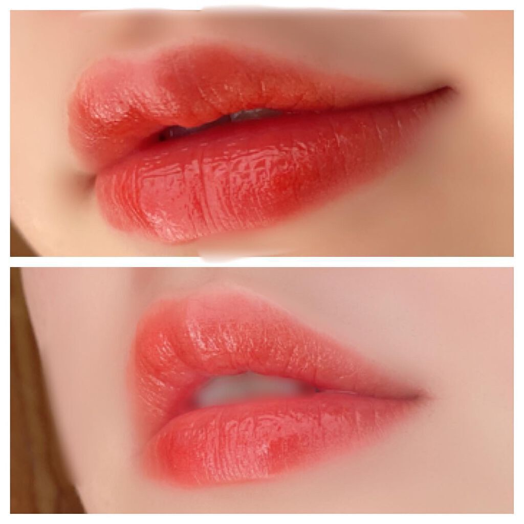 YSL ラブシャイン キャンディグレーズ No.8 チリ デライト/YVES SAINT LAURENT BEAUTE/口紅を使ったクチコミ（2枚目）