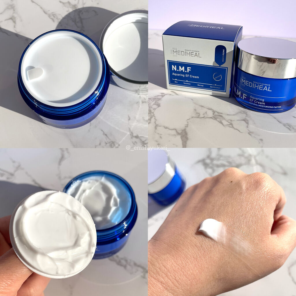 N.M.F アクアリング エフェクト クリーム/MEDIHEAL/フェイスクリームを使ったクチコミ（3枚目）