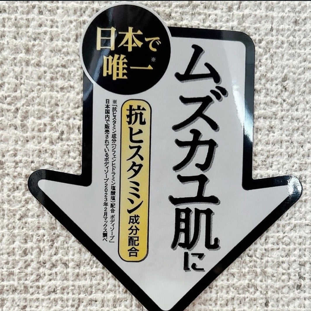 アレルジーナ 抗ヒスタミン成分配合 泡ボディソープ/マックス/ボディソープを使ったクチコミ(2枚目)