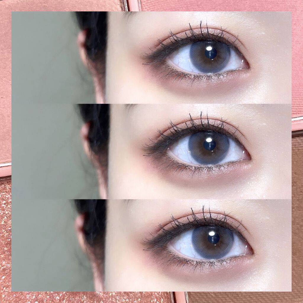 メローズ(Mellows) ミスティックグレー/OLOLA/カラーコンタクトレンズを使ったクチコミ（3枚目）