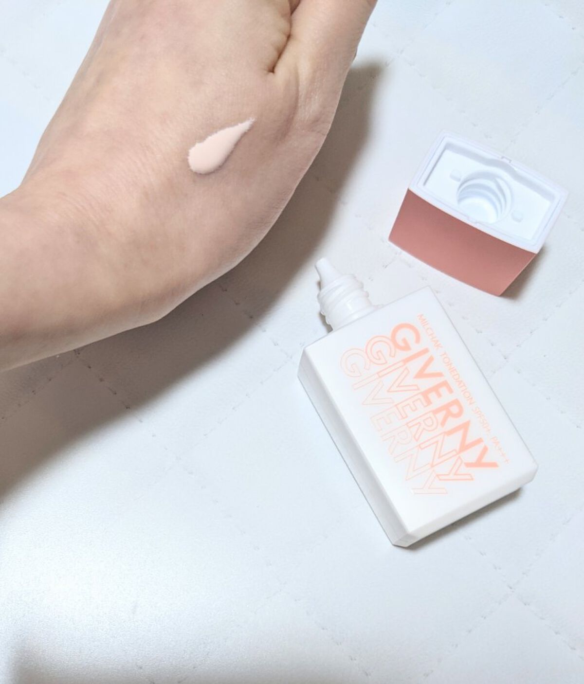 密着カバークッション/GIVERNY/クッションファンデーションを使ったクチコミ（3枚目）