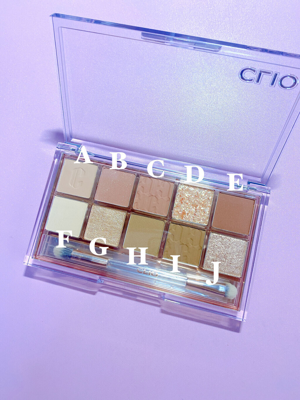 プロ アイ パレット/CLIO/アイシャドウパレットを使ったクチコミ（2枚目）