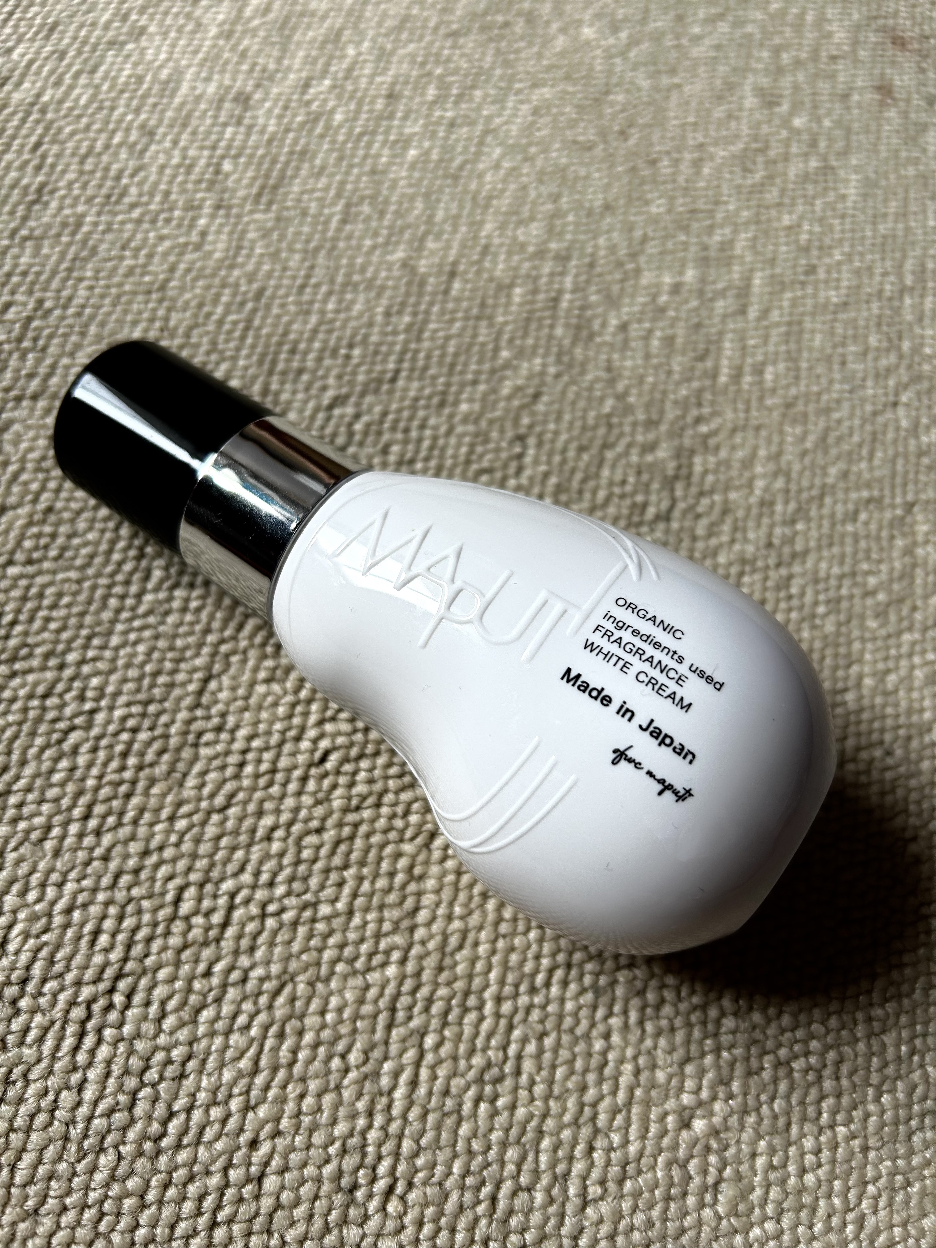 オーガニックフレグランスホワイトクリーム/MAPUTI/デリケートゾーンケアを使ったクチコミ（1枚目）