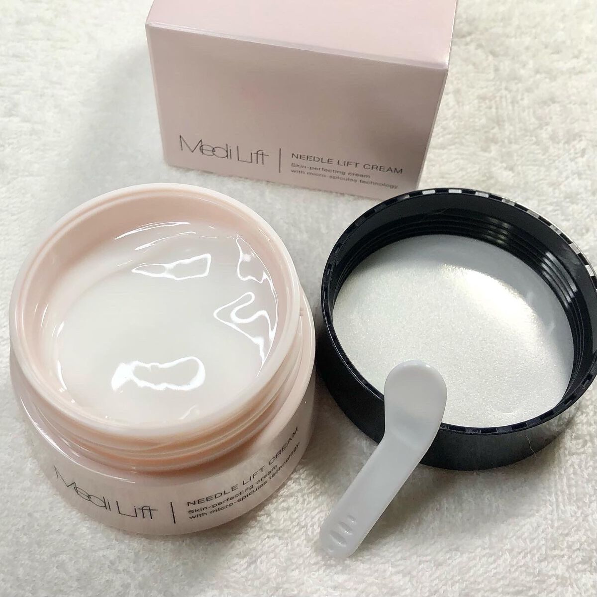 メディリフト ニードルリフトクリーム/YA-MAN TOKYO JAPAN/フェイスクリームを使ったクチコミ（3枚目）