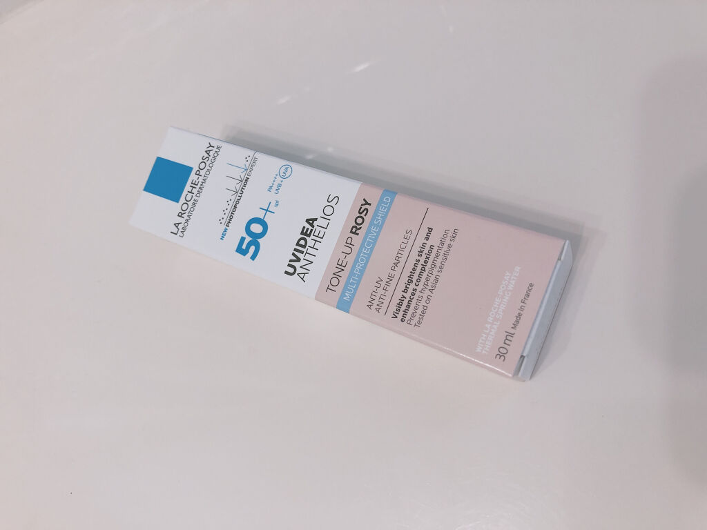 UVイデア XL プロテクショントーンアップ ローズ/ラ ロッシュ ポゼ/日焼け止めクリームを使ったクチコミ（2枚目）