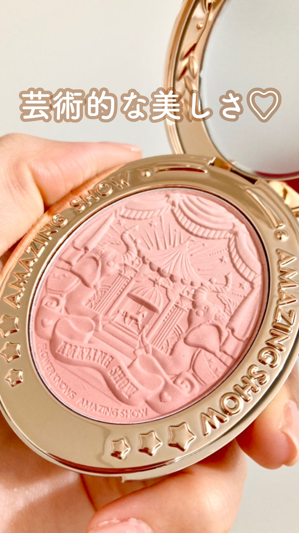 サーカスシリーズ グラデーションブラッシュ /FlowerKnows/パウダーチークを使ったクチコミ（1枚目）