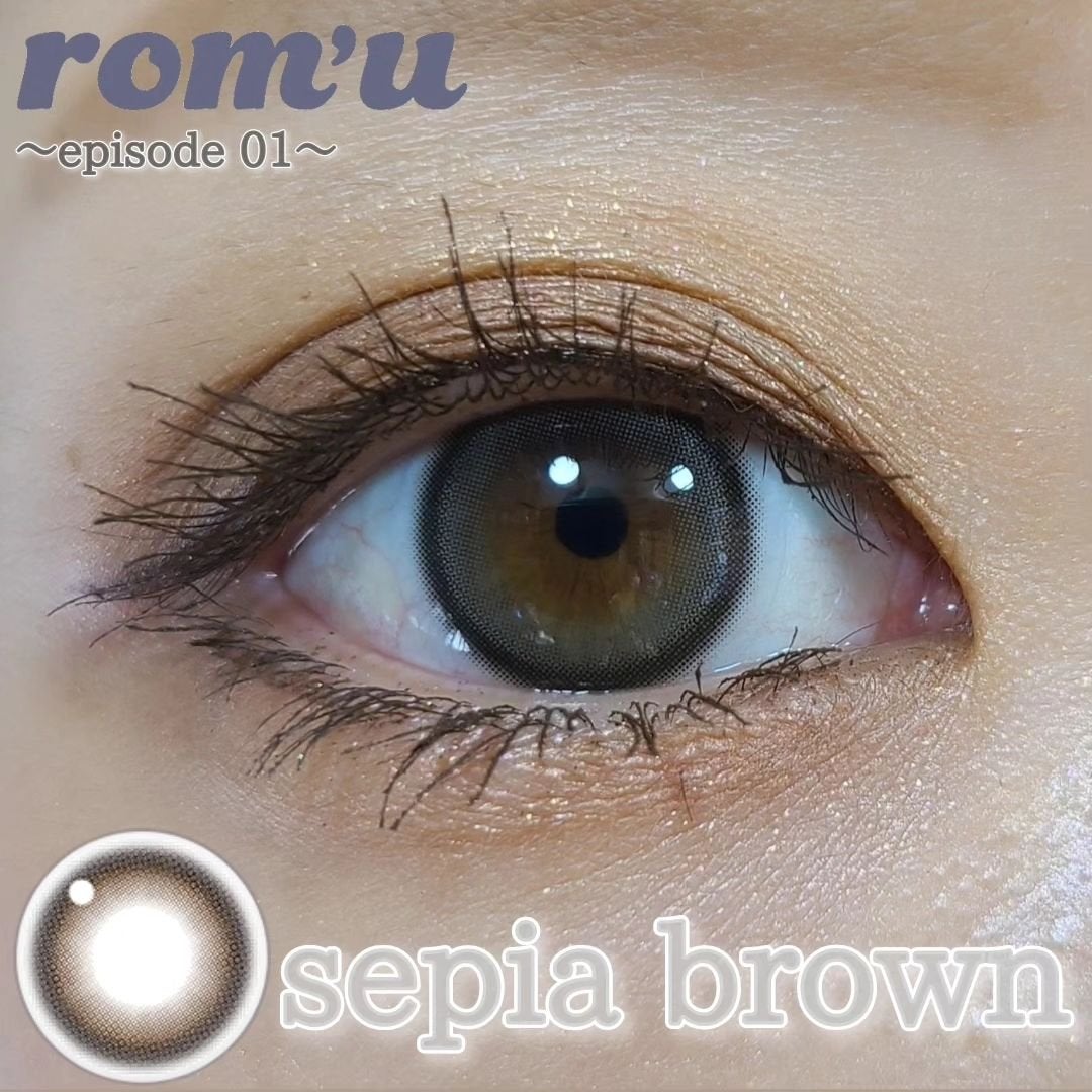 rom’u(ロミュ) 1day episode01/rom'u/ワンデー(1DAY)カラコンを使ったクチコミ(1枚目)