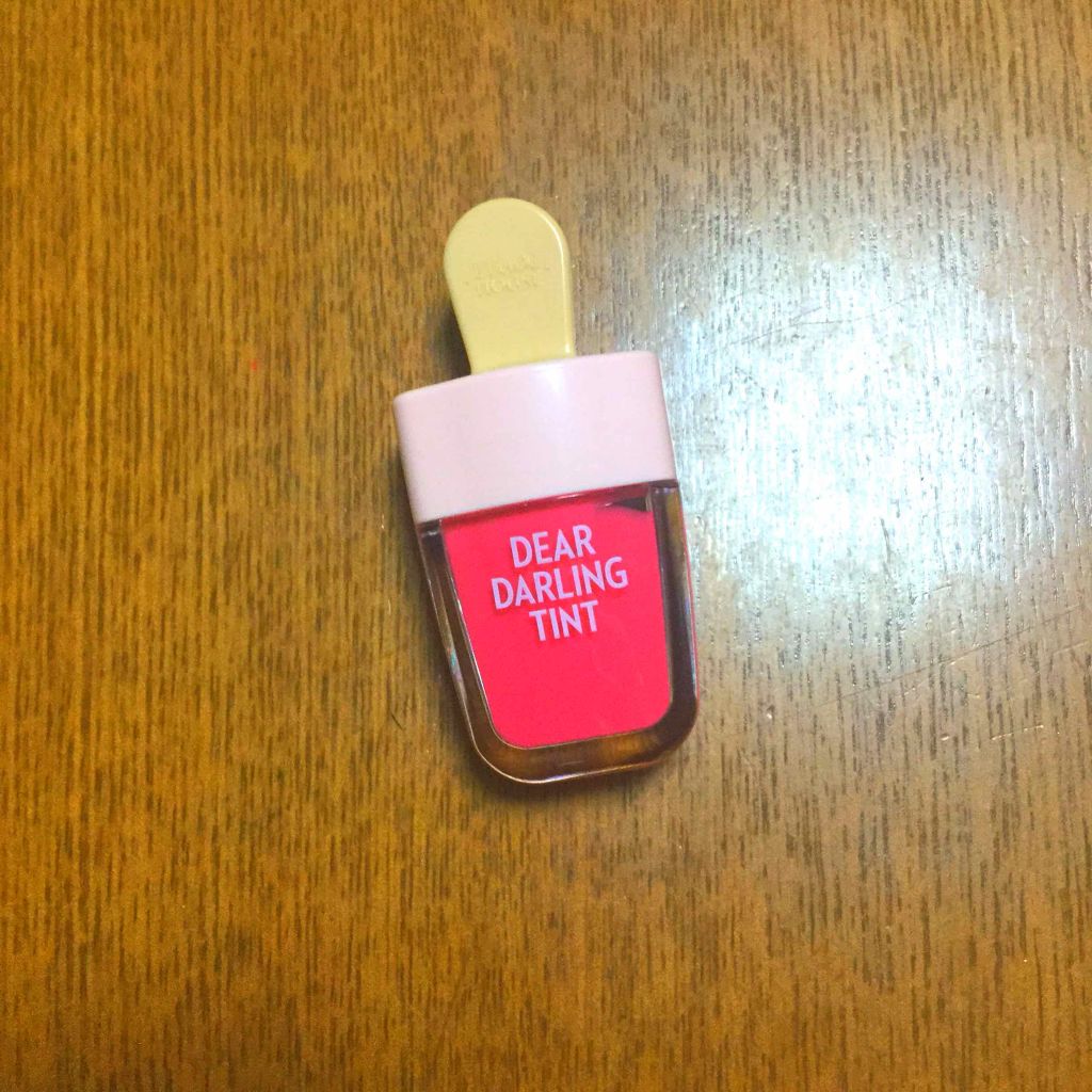 ディアダーリン ウォータージェルティント (アイスティント)/ETUDE/口紅を使ったクチコミ(1枚目)