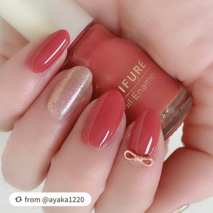 ネイル エナメル/ちふれ/マニキュアを使ったクチコミ(2枚目)