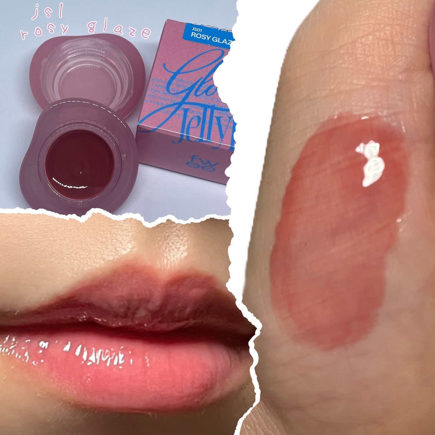 フィー リップアンドチーク グローイジェリーポット/fwee/リップグロスを使ったクチコミ(2枚目)