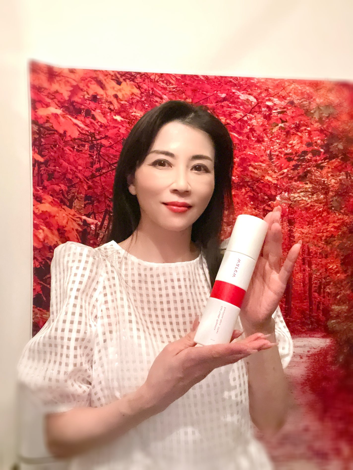 Shiho Arai on LIPS 「warew(和流)エマルジョンアクアお試しさせていただきました..」(3枚目)