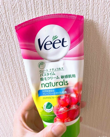 ナチュラルズ バスタイム除毛クリーム 敏感肌用/Veet/除毛クリームを使ったクチコミ（2枚目）