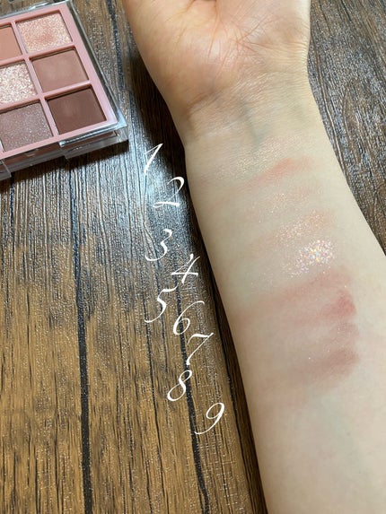 KEYBO FALL IN LOVE SHADOW PALETTE/keybo/アイシャドウパレットを使ったクチコミ(3枚目)