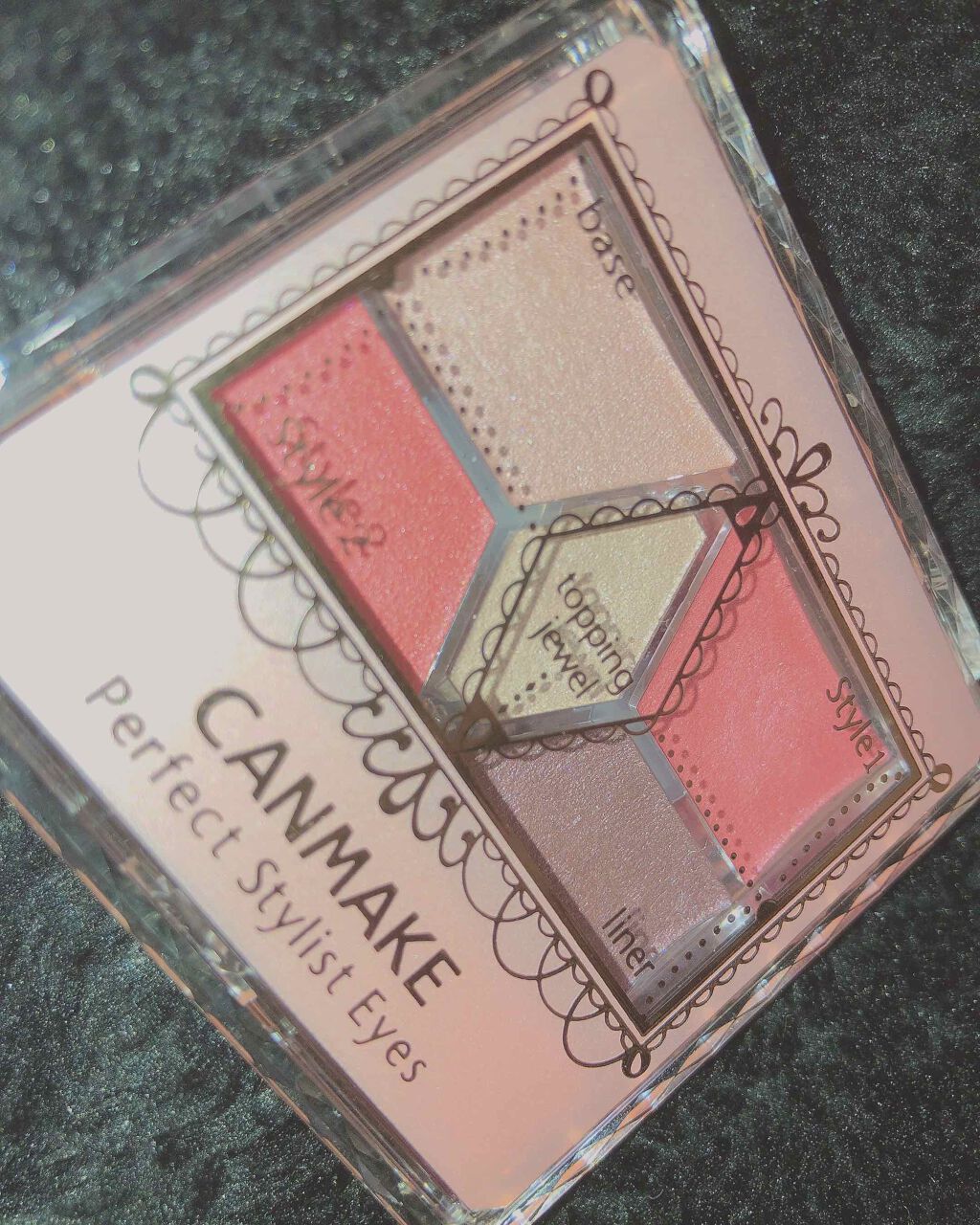 【旧品】パーフェクトスタイリストアイズ/キャンメイク/アイシャドウパレットを使ったクチコミ(1枚目)