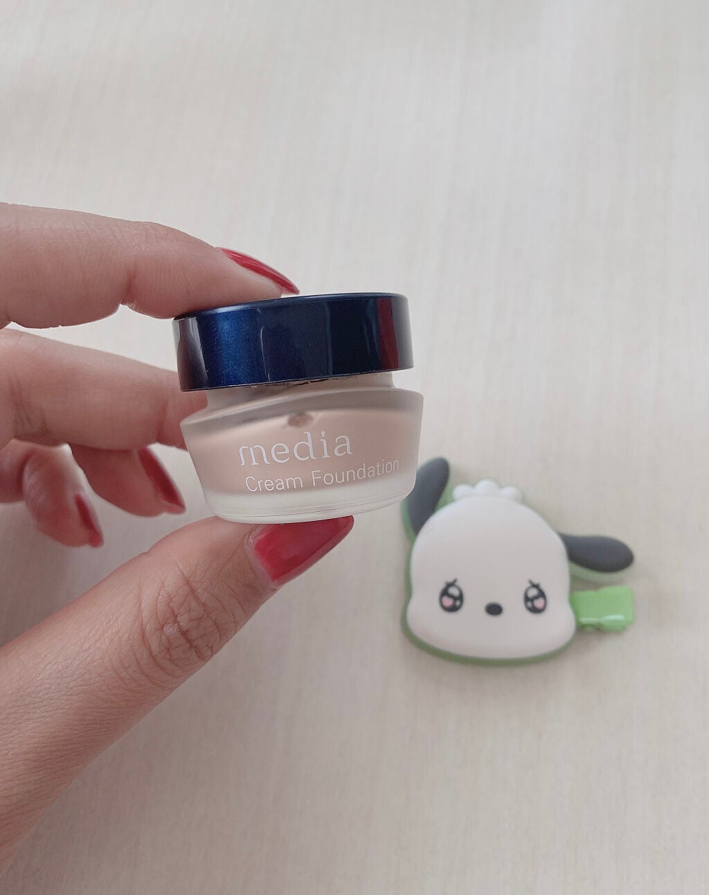 クリームファンデーションN<ミニ>/media/クリーム・エマルジョンファンデーションを使ったクチコミ(1枚目)