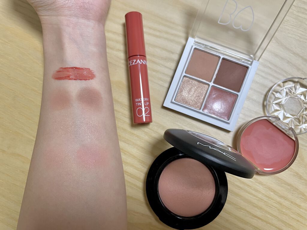 ウォータリーティントリップ/CEZANNE/リップティントを使ったクチコミ（3枚目）