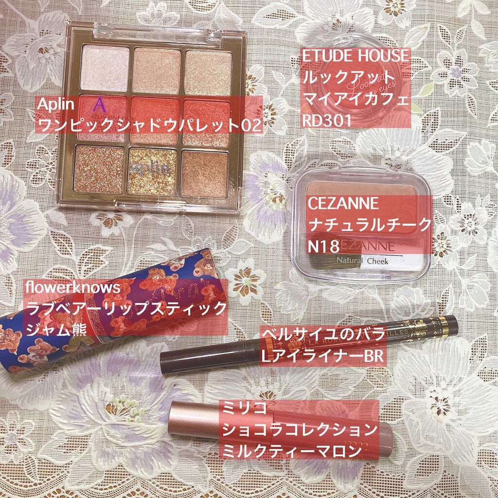 ルックアット マイアイ カフェ/ETUDE/単色アイシャドウを使ったクチコミ（2枚目）