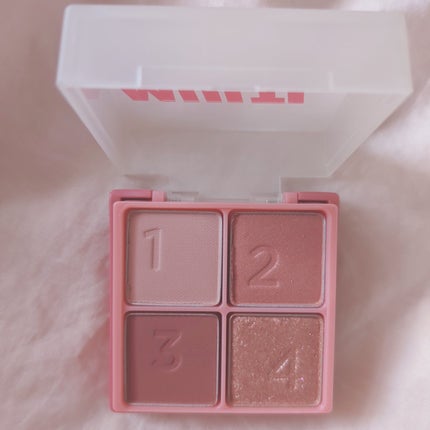 マルチキューブ/i’m meme/アイシャドウパレットを使ったクチコミ(4枚目)