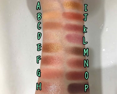 フォーチュンパレット/ColourPop/アイシャドウパレットを使ったクチコミ（3枚目）